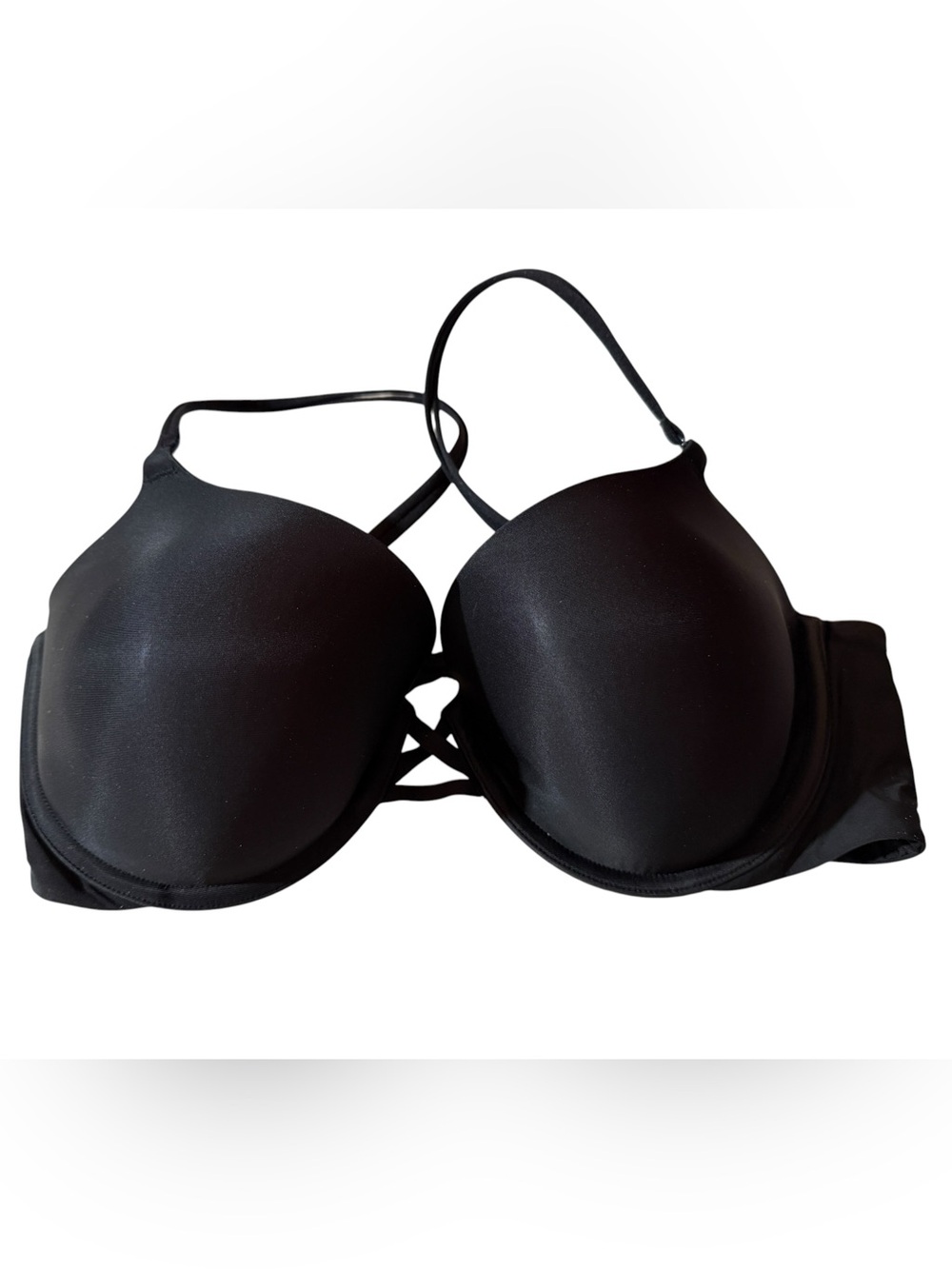 Victoria's Secret Black Demi Bra with Smooth Finish, 36D